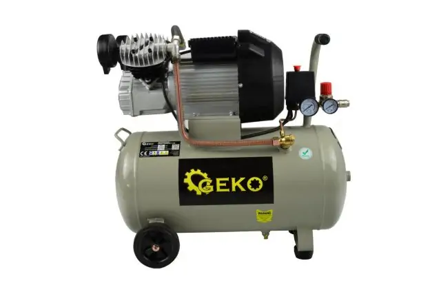 Двухпоршневой масляний компресор Geko G80305 1