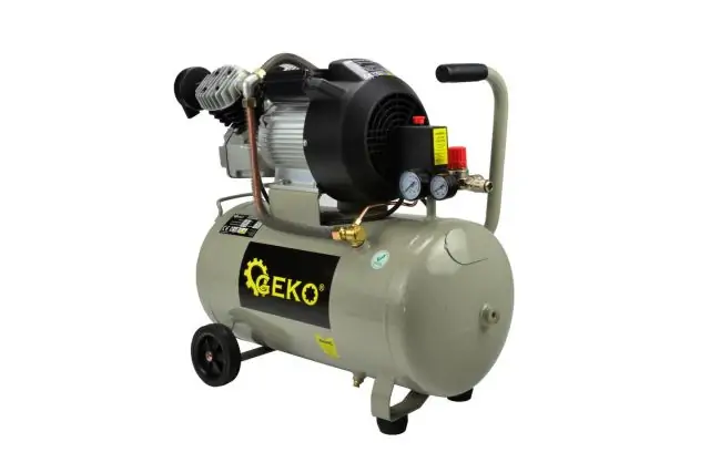 Двухпоршневой масляный компрессор Geko G80305 3
