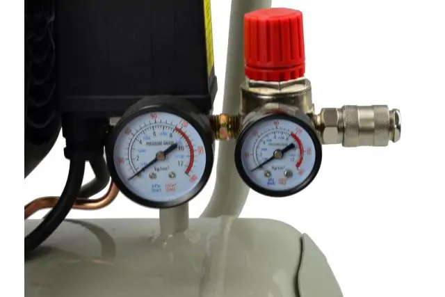 Двухпоршневой масляний компресор Geko G80305 4