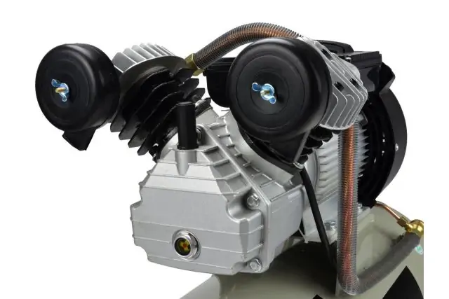 Двухпоршневой масляный компрессор Geko G80305 6