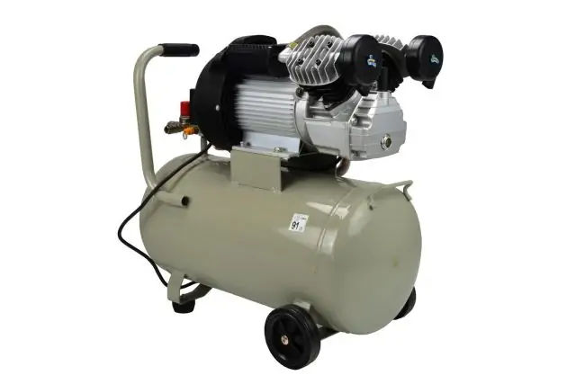 Двухпоршневой масляний компресор Geko G80305 8