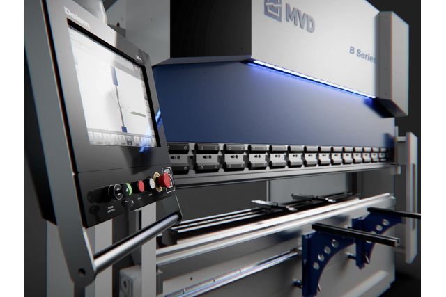 Гидравлический листогибочный пресс с ЧПУ MVD B...