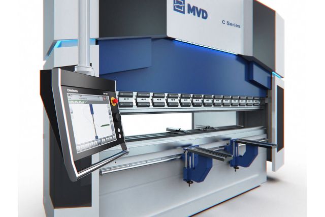 Гидравлический листогибочный пресс с ЧПУ MVD C...