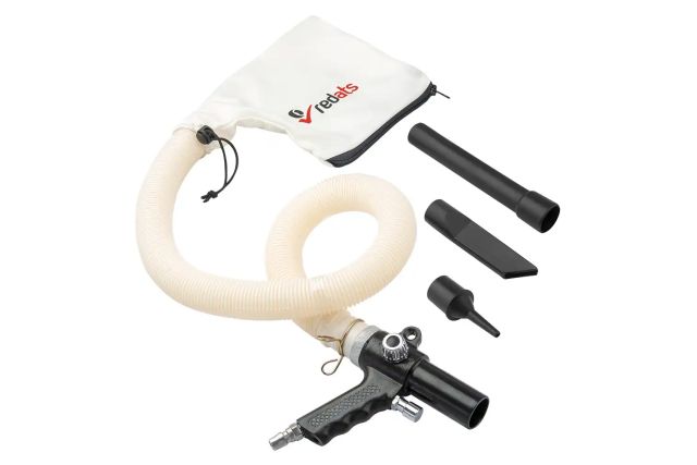 Пневматичний пилосос для майстерні + аксесуари...