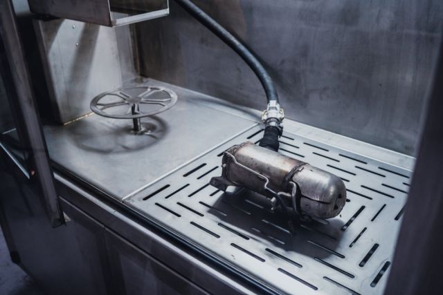 Автоматическая моечная установка для сажевых...