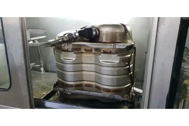 Автоматична мийна установка для сажових фільтрів DPF/FAP та каталізаторів SCR CARMEC DPF GOLD 3