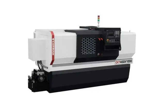 Токарний верстат з ЧПУ CORMAK 400×1000 з ручним патроном 1