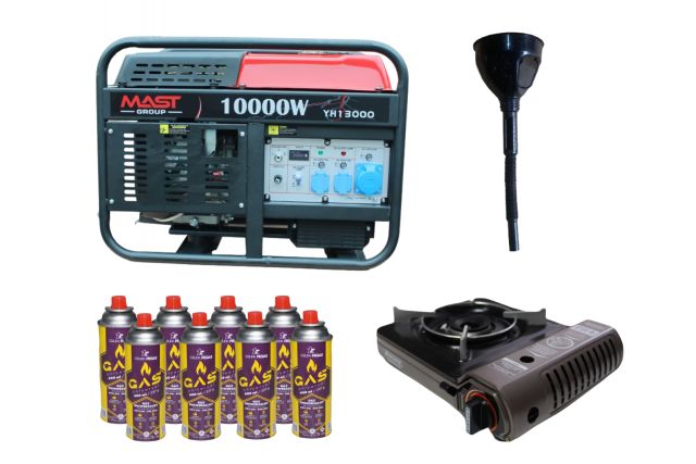 Бензиновий генератор MAST GROUP YH13000 +...