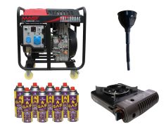 Дизельный генератор MAST GROUP YH11000AE + газовая плитка...