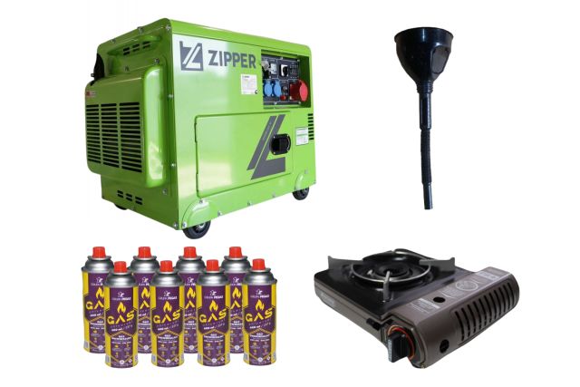 Дизельний генератор Zipper ZI-STE7500DSH +...