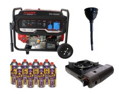 Бензиновый генератор MAST GROUP RD10800E + газовая плитка...