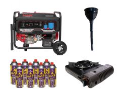 Бензиновый генератор MAST GROUP RD9500E + газовая плитка...