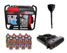 Дизельний генератор MAST GROUP YH7000AE + газова плитка...