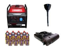 Инверторный генератор MAST GROUP YH5000io + газовая...