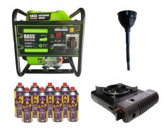 Инверторный генератор Bass Polska 5047LX + газовая плитка...