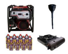 Бензиновый генератор EF Power YH3600-IV + газовая плитка...