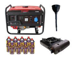 Бензиновый генератор MAST GROUP Т3500 + газовая плитка...