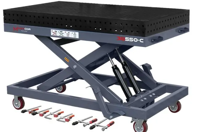 Зварювальний стіл METCOR 1500x830C 2