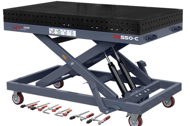 Сварочный стол METCOR 1500x830C