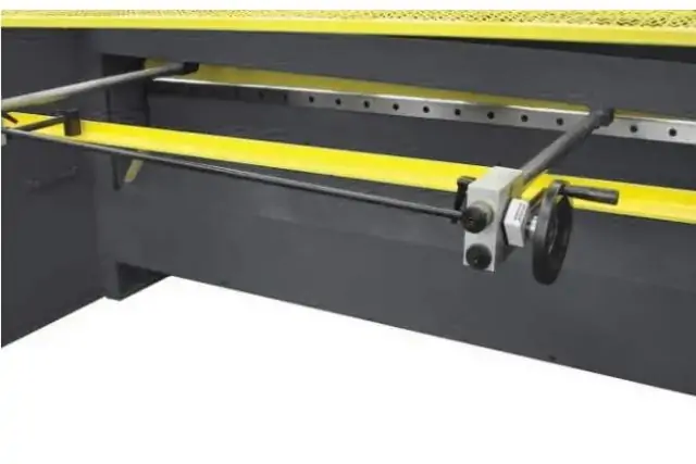 Электромеханические гильотинные ножницы MAST Metalltechnik Q11-4х1250 3