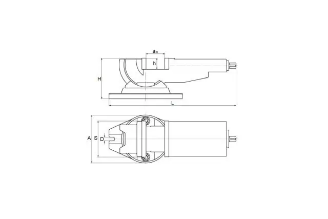 Похила люлька верстатні лещата 100 мм 5