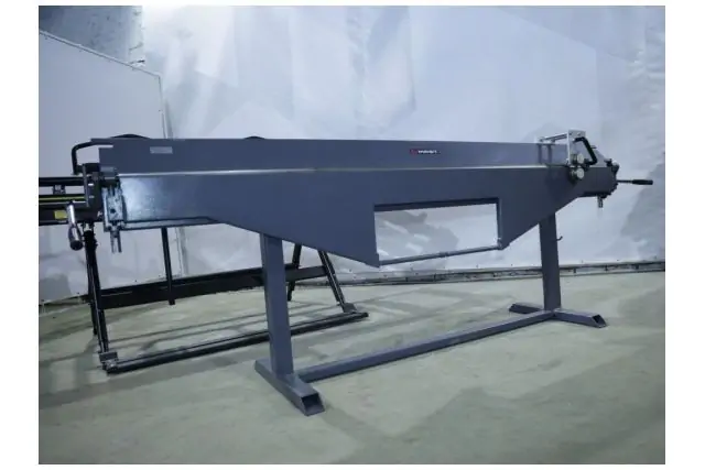 Ручной листогибочный станок с отрезным ножом MAST BSM-2540 4