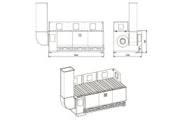 Шлифовальный стол с импульсной продувкой Unalsan Uns 296 P