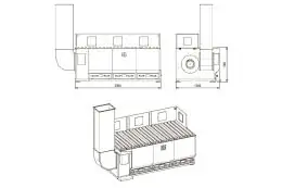 Шлифовальный стол с импульсной продувкой Unalsan Uns 296 P 2