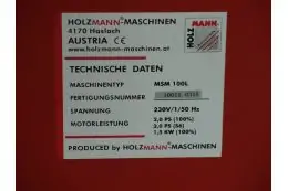 Ленточная шлифовальная машина по металлу Holzmann MSM100NEO_400V 7