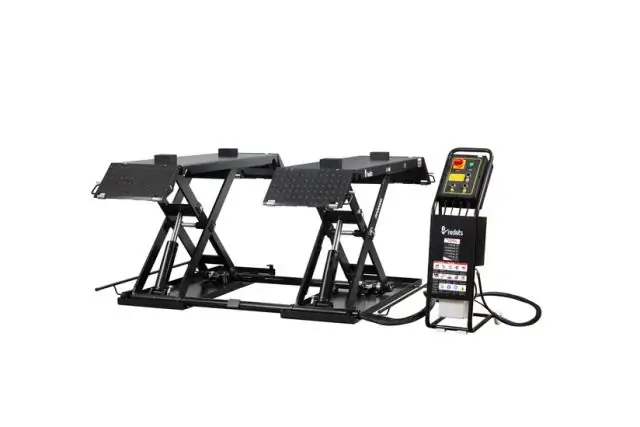 Подъемник ножничный REDATS L-540 + мобильный комплект для ножничных подъемников 15