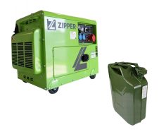 Дизельный генератор Zipper ZI-STE7500DSH + металлическая...