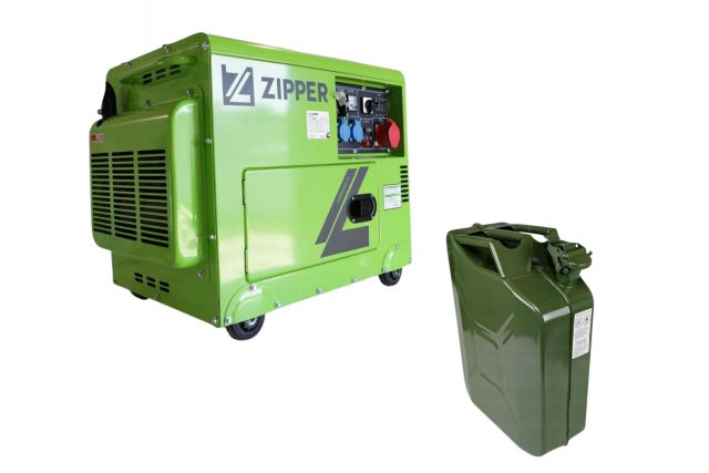 Дизельный генератор Zipper ZI-STE7500DSH +...