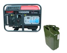 Бензиновый генератор MAST GROUP YH13000 + металлическая...
