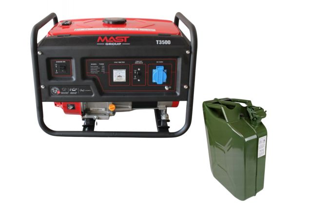 Бензиновый генератор MAST GROUP Т3500 +...
