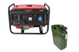 Бензиновий генератор MAST GROUP Т3500 + металева каністра 20 л