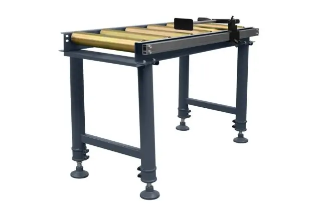 Рольганг. Конвейер роликовый 1м 6 роликов 6