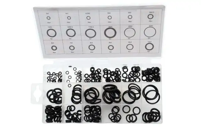 Набор уплотнителей маслостойких колец TAGRED TA1409, 225 шт 1