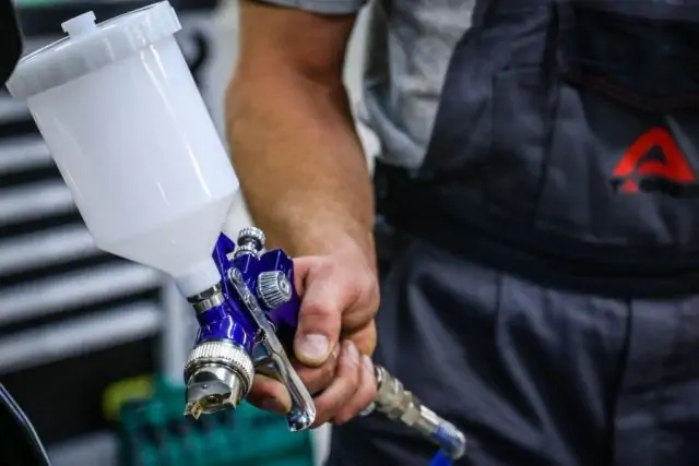 Покрасочный пистолет HVLP с редуктором, дегидратором, форсунками TAGRED TA133 5