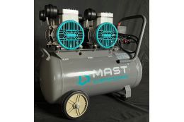 Безмасляний поршневий компресор Mast MOF1680/2x1500-50L
