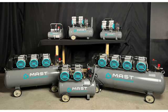 Безмасляный поршневой компрессор Mast...