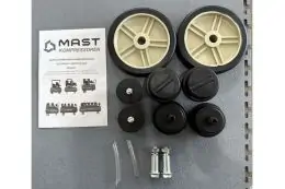 Безмасляний поршневий компресор Mast MOF1680/2x1500-50L 20