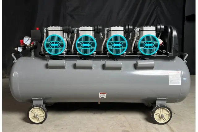 Безмасляний поршневий компресор Mast MOF1680/4x1500-160L 3