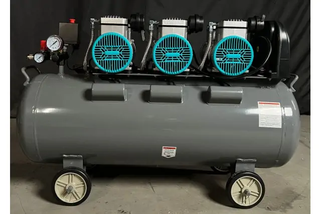 Безмасляний поршневий компресор Mast MOF1680/3x1500-120L 2