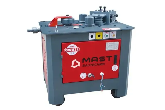 Станок для кольцевого изгиба арматуры MAST Bautechnik GWH 32 1