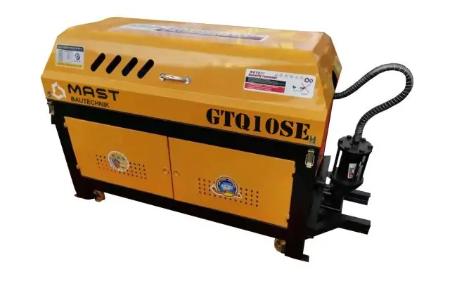 Правильно-отрезной станок для арматурных прутков MAST Bautechnik GTQ10SE 1