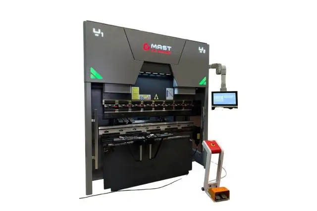 Електрогідравлічний листозгинальний прес з ЧПК MAST CNC Machinen WBD-80Tx1600 з DELEM DA-53TX 1