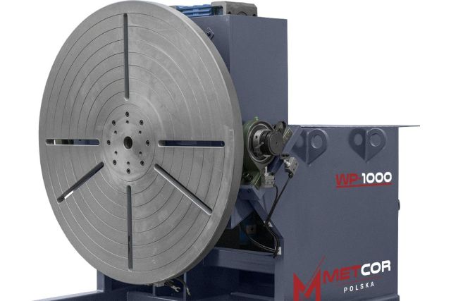 Поворотний зварювальний позиціонер METCOR WP1000