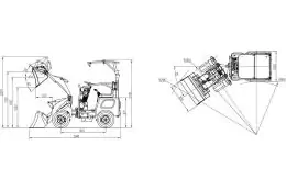 Акумуляторний навантажувач Zipper ZI-HL500AKKU 13