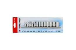 Набір торцевих головок TAGRED TA1078, 13 шт 2