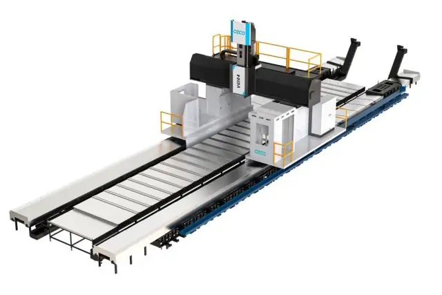 Двухстоечный вертикальный обрабатывающий центр с ЧПУ OZCO VG104 1